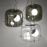 Szklana lampa wisząca Plot