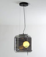 Szklana lampa wisząca Plot