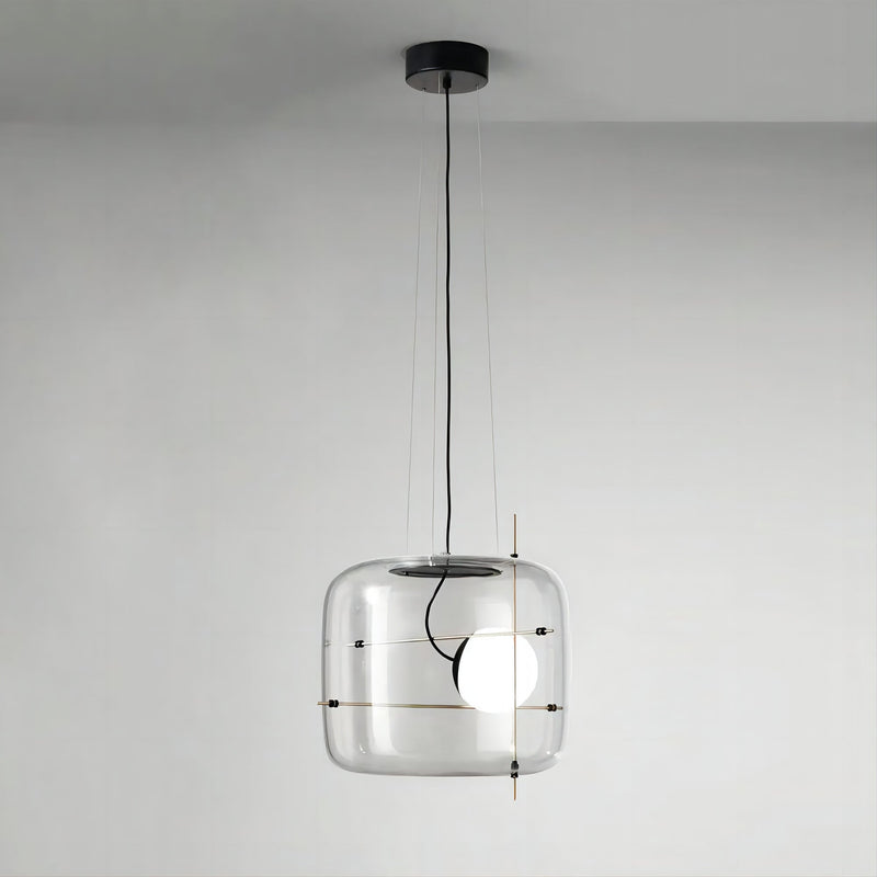 Szklana lampa wisząca Plot
