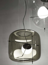 Szklana lampa wisząca Plot