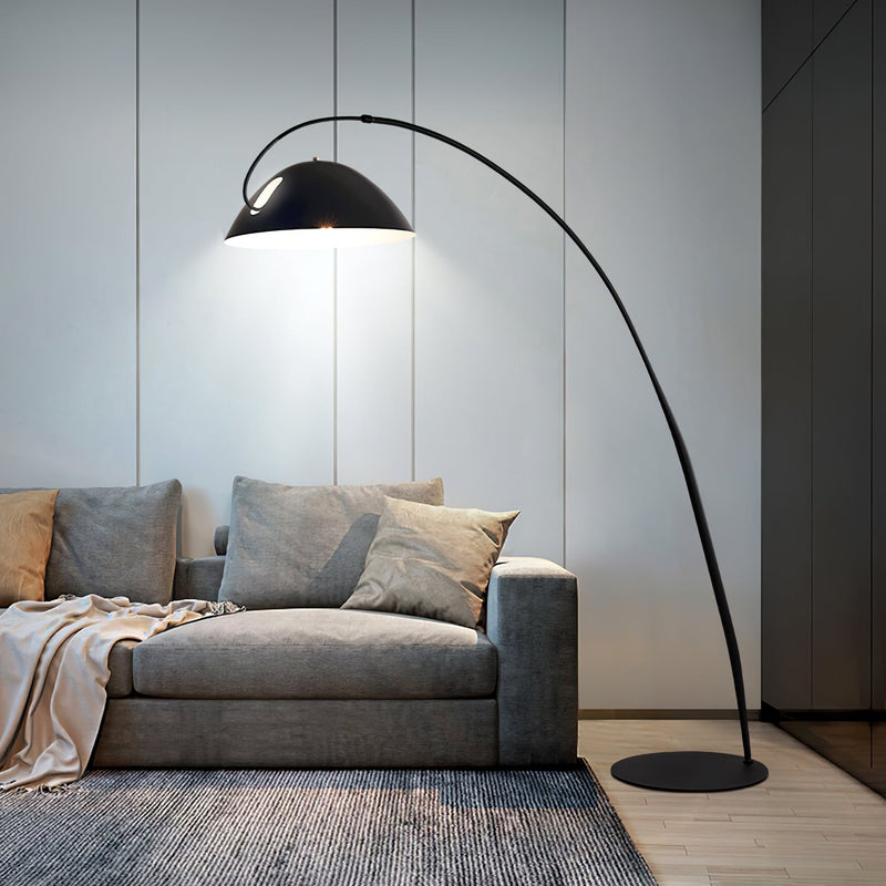 Świeża łukowa lampa podłogowa