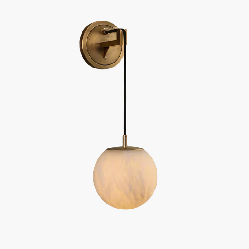 Minimalistyczna lampa ścienna Marbell