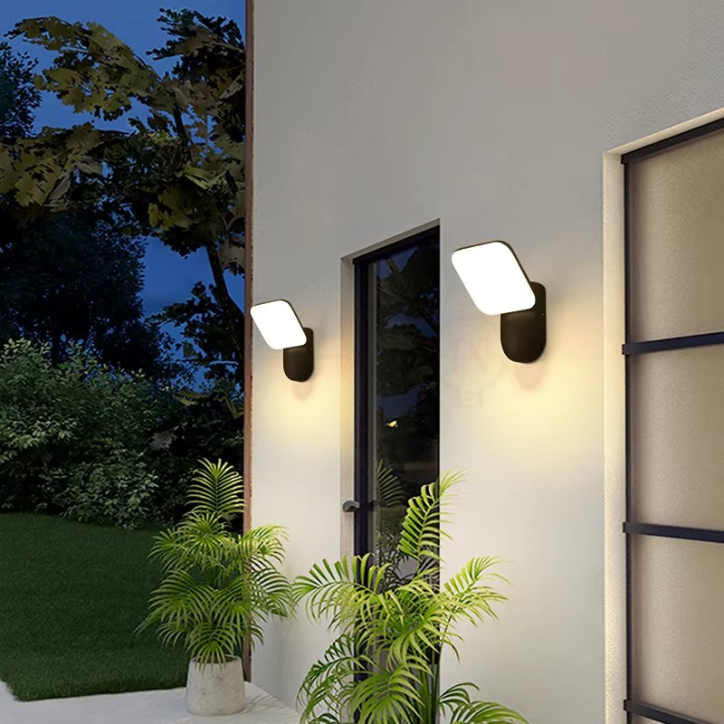 Lampa ścienna LED z czujnikiem ruchu
