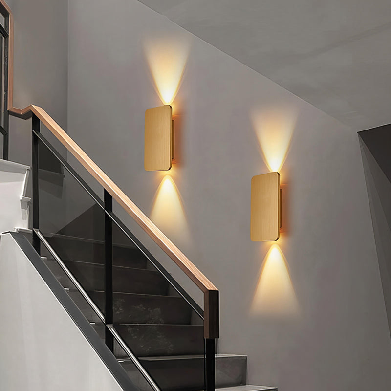 Koda - Lampa ścienna w kształcie prostokąta