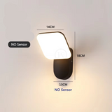 Lampa ścienna LED z czujnikiem ruchu