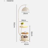 Skandynawska lampa stołowa