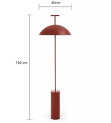 Minimalistyczna skandynawska lampa podłogowa