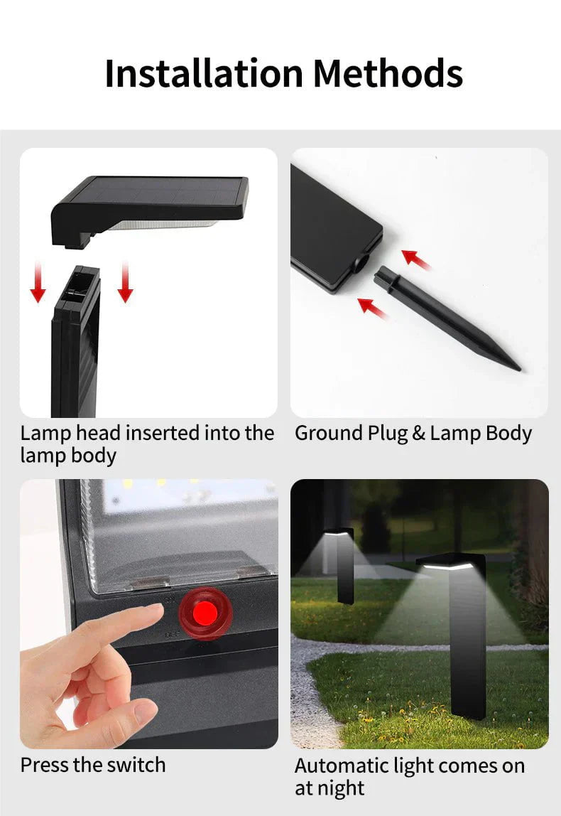 Słoneczna lampa ogrodowa Lavie