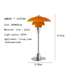 Duńska designerska lampa stołowa