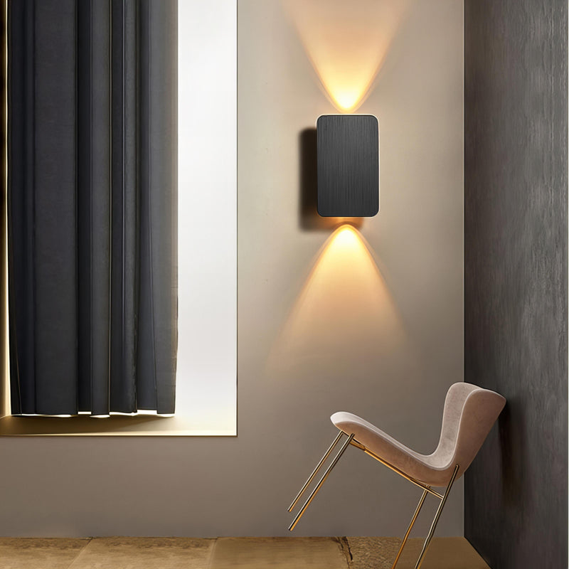 Koda - Lampa ścienna w kształcie prostokąta