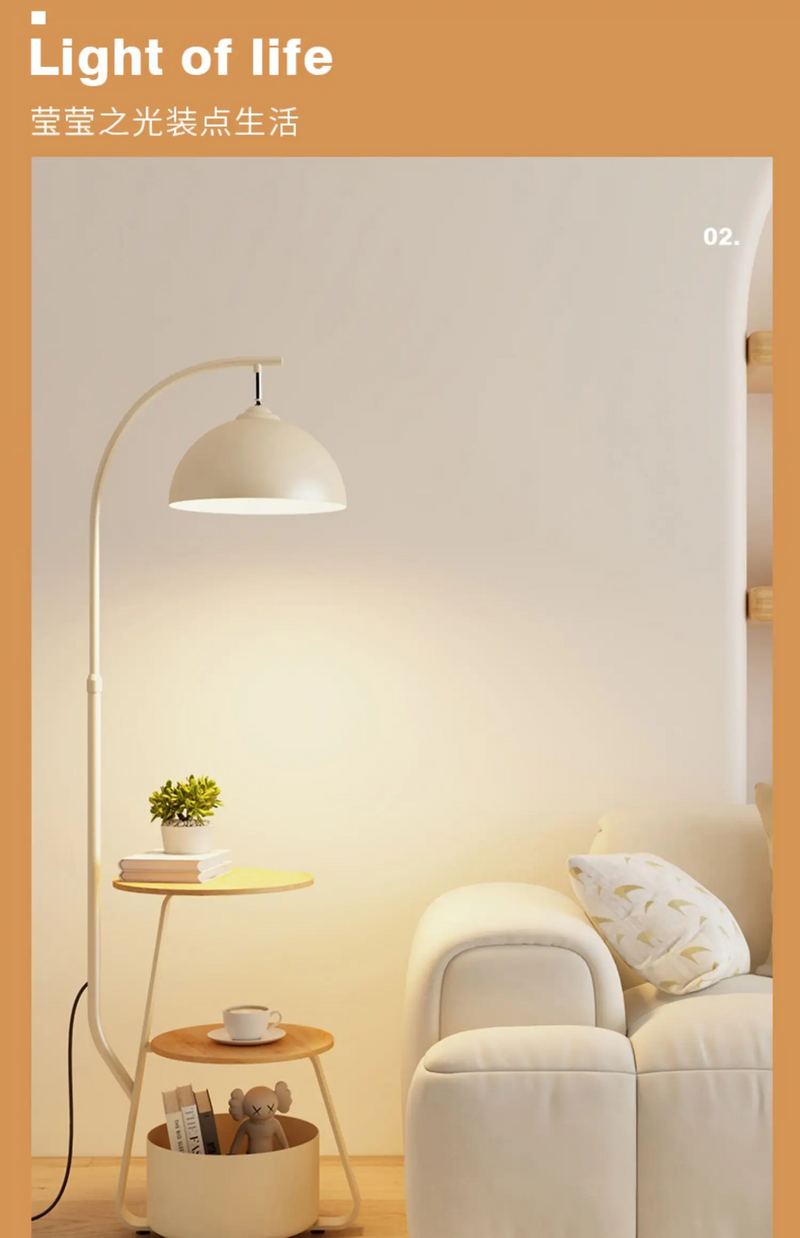 Skandynawska lampa stołowa
