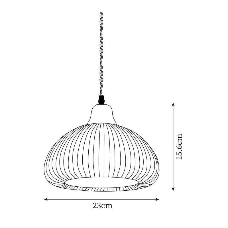 Ceramiczna lampa wisząca Sidra