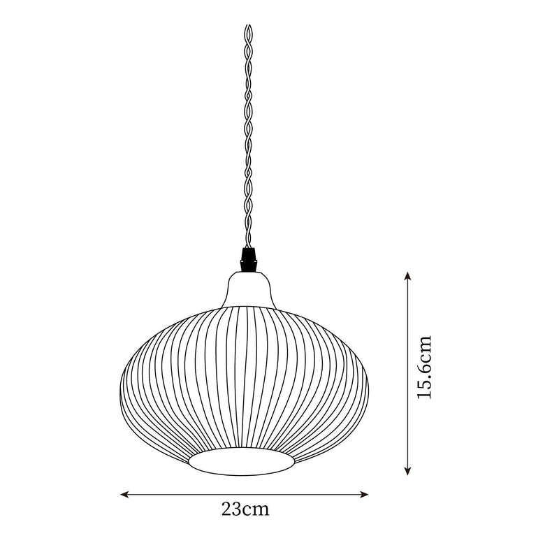 Ceramiczna lampa wisząca Sidra