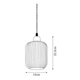 Ceramiczna lampa wisząca Sidra