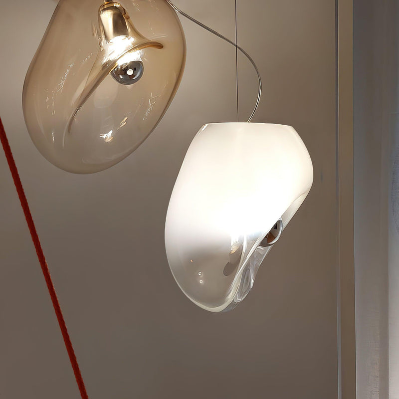 Wisząca lampa wisząca w kształcie kropli wody