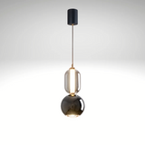 Szklana lampa wisząca Nordic Creative