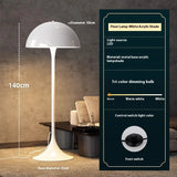 Skandynawska duńska designerska lampa podłogowa LED z grzybkiem