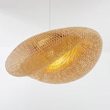 Bambusowa lampa wisząca