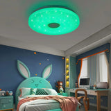 Inteligentna, nowoczesna lampa sufitowa RGB