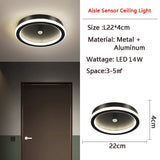 Czujnik ruchu PIR LED lampa sufitowa