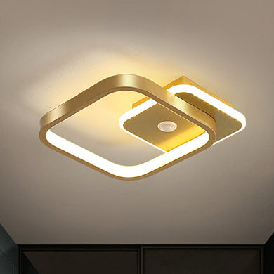 Czujnik ruchu PIR LED lampa sufitowa