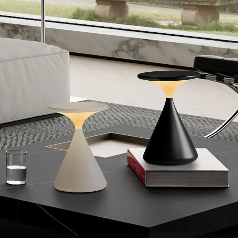Bezprzewodowa lampa stołowa Aeron Hourglass