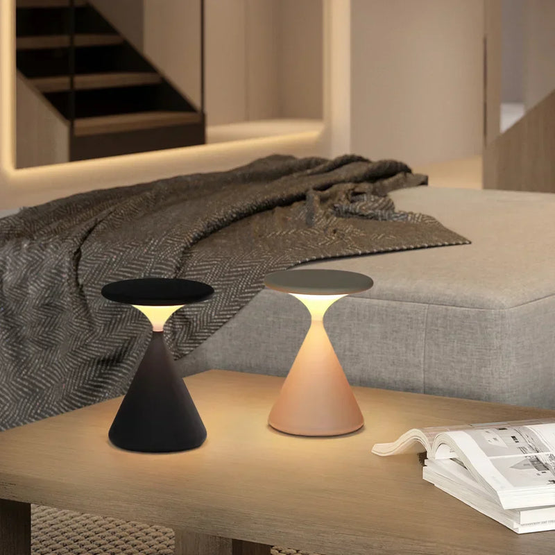 Bezprzewodowa lampa stołowa Aeron Hourglass