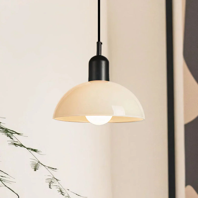 Kolorowa lampa wisząca w kształcie misy Aurora