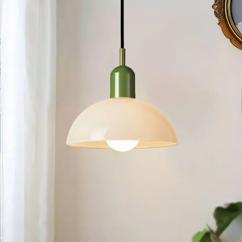Kolorowa lampa wisząca w kształcie misy Aurora