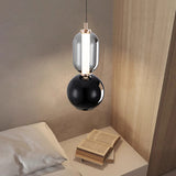Szklana lampa wisząca Nordic Creative