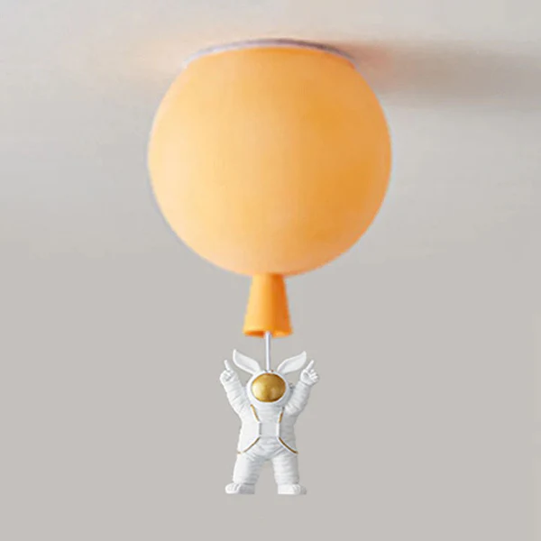Nowoczesna lampa sufitowa LED Fateh Moon/Astronauts