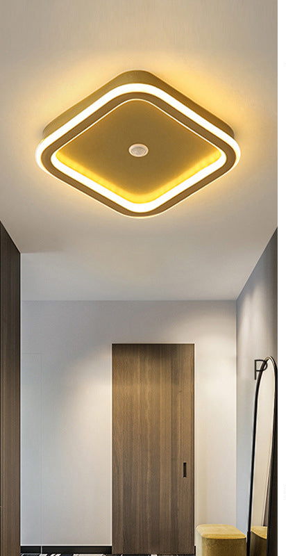 Czujnik ruchu PIR LED lampa sufitowa