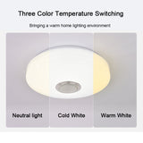 Inteligentna, nowoczesna lampa sufitowa RGB