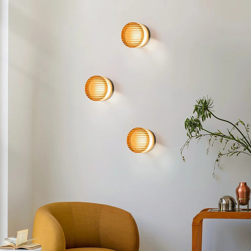 Nowoczesna lampa ścienna LED do wnętrz i na zewnątrz