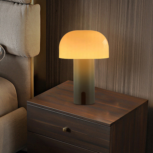 Lampa stołowa grzybek o europejskim designie