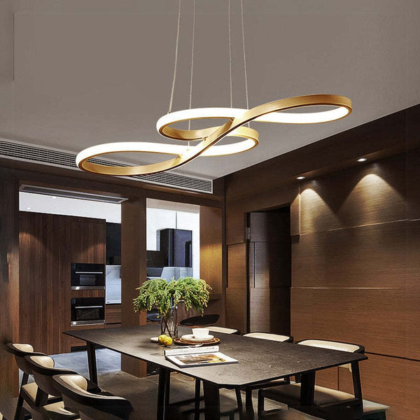 Lampa wisząca LED z muzycznymi nutami