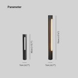 Pena Nowoczesna lampa zewnętrzna LED metal/akryl do użytku zewnętrznego
