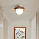 Żelazna lampa sufitowa do korytarza
