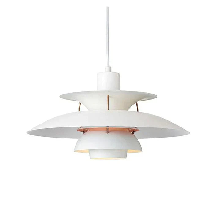 Nowoczesna lampa wisząca LED Morandi z kloszem