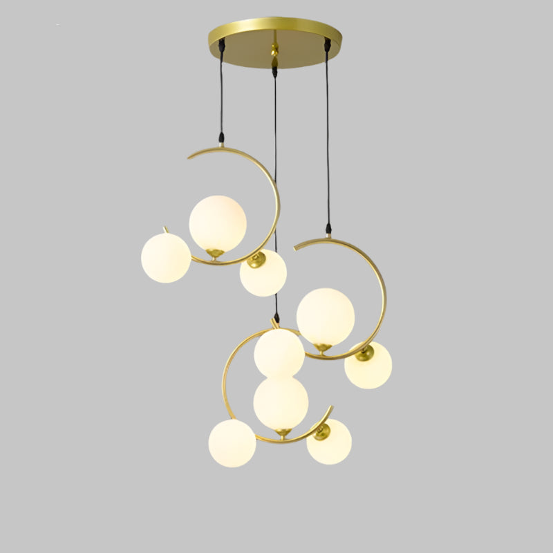 Nowoczesna lampa wisząca LED do dekoracji wnętrz