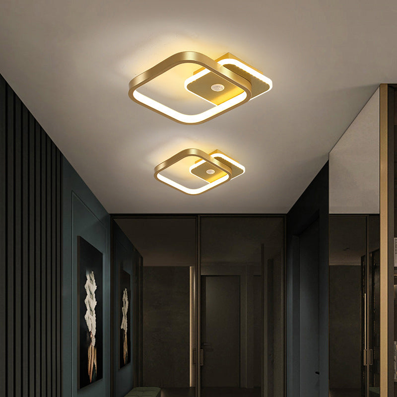 Czujnik ruchu PIR LED lampa sufitowa