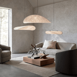 Lampa sufitowa w stylu japońskim