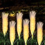 Światło zewnętrzne Fibre Reed (solarne)