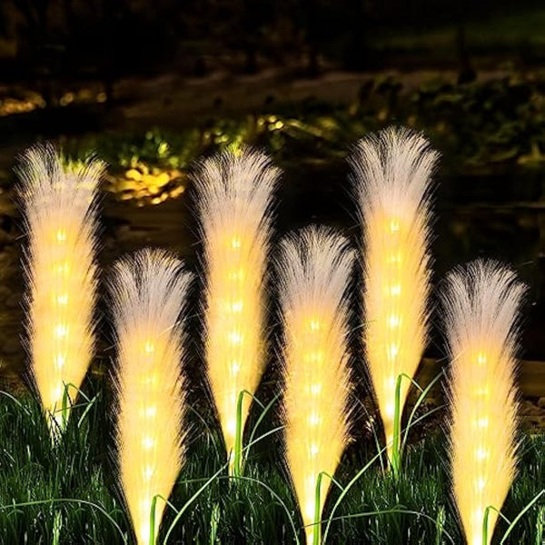 Światło zewnętrzne Fibre Reed (solarne)