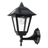 1+1 GRATIS klasyczna bezprzewodowa solarna lampa ścienna