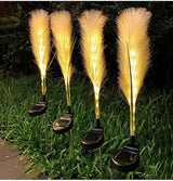 Światło zewnętrzne Fibre Reed (solarne)