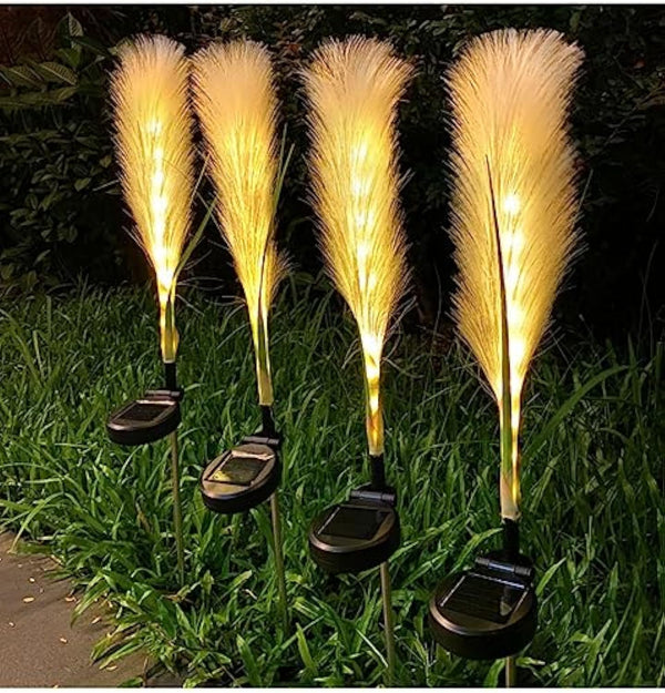 Światło zewnętrzne Fibre Reed (solarne)
