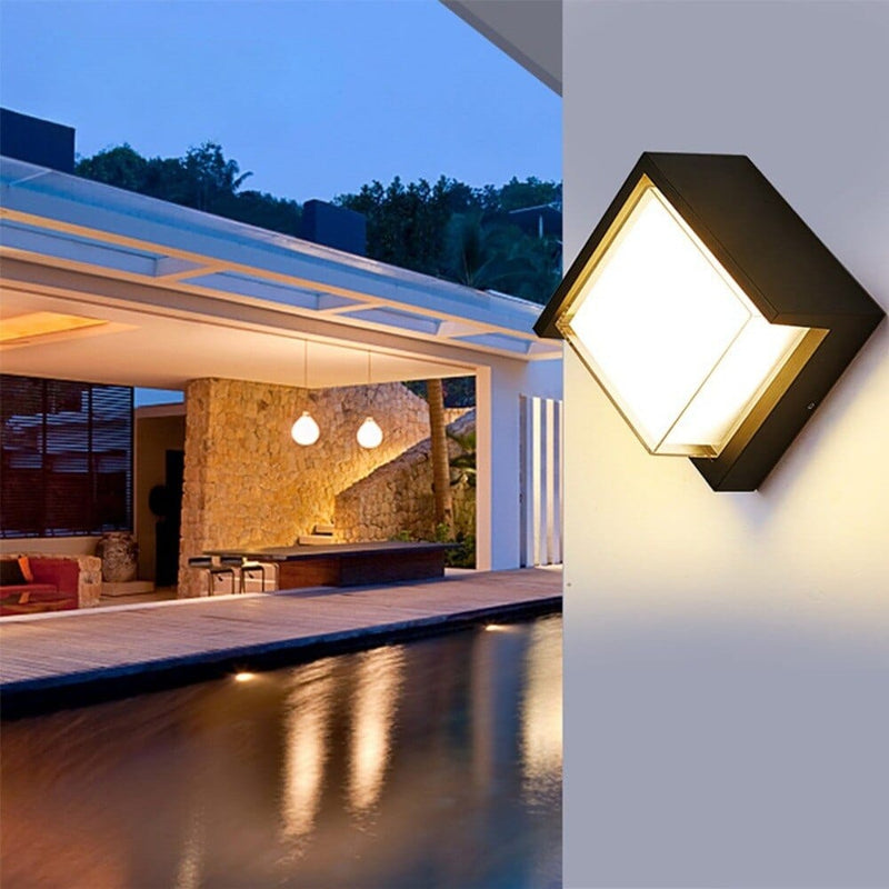 Zewnętrzna lampa ścienna Boxer (czujnik ruchu)