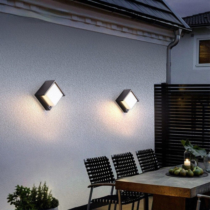 Zewnętrzna lampa ścienna Boxer (czujnik ruchu)