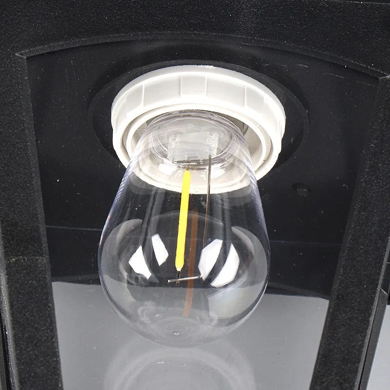 1+1 GRATIS klasyczna bezprzewodowa solarna lampa ścienna